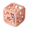 Clearance Chew Cube Peachy Pink Teething Toys