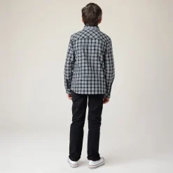 Discount Chic Plaid Shirt 2-12 Kids/BOY Tops