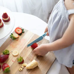 Hot Child Safe Knife - Blue Kids Breastfeeding|Tableware