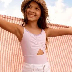 Sale Cinched Cutout Swimsuit 5-18y Kids Swimsuits