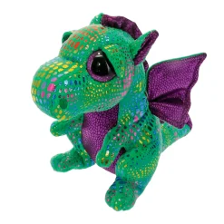 Plush Toys>TY Cinder Green Dragon