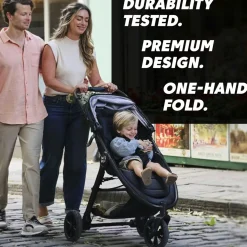 Best City Mini GT3 Stroller - Frosted Ivory/Black Kids Strollers|Strollers & Trailers