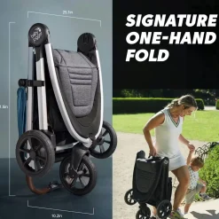 Best City Mini GT3 Stroller - Rich Black Kids Strollers|Strollers & Trailers