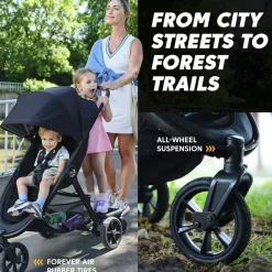 Best City Mini GT3 Stroller - Rich Black Kids Strollers|Strollers & Trailers