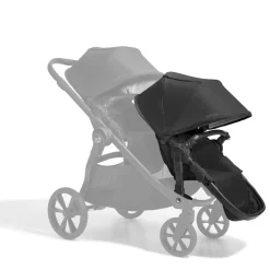 Sale City Select2 Tencel Second Seat - ECO Black Kids Strollers|Strollers & Trailers