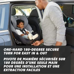 Car Seats & Booster Seats|Car Seats>Baby Jogger City Turn™ Rotating Convertible Car Seat - Onyx Black