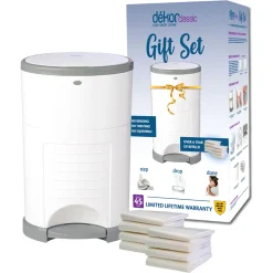 Best Classic Diaper Pail Value Gift Set Diaper Pails