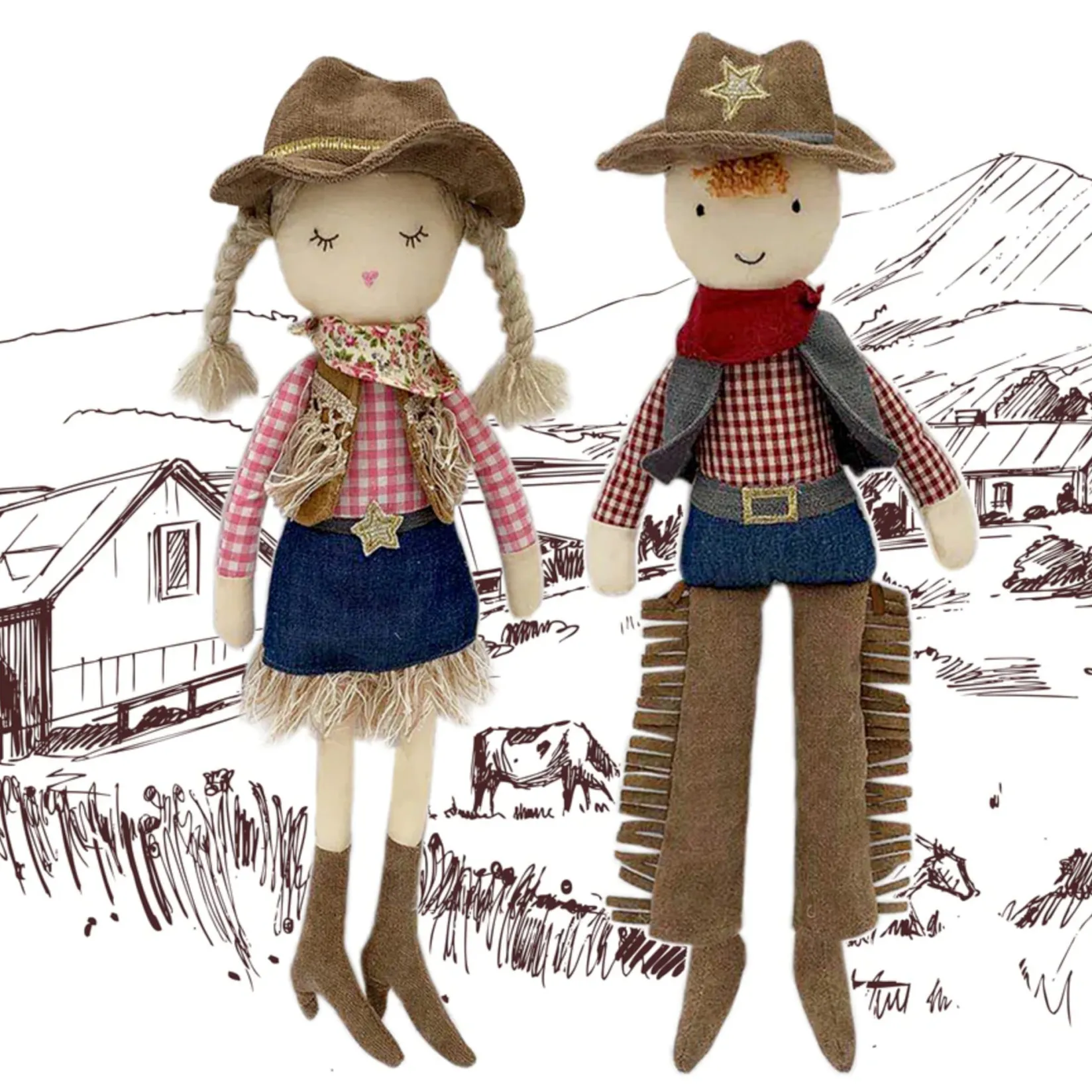 Sale Clementine Cowgirl Doll Dolls