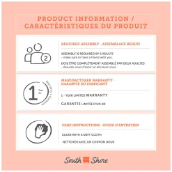 Online Clothes Rack with Storage Shelves - Sweedi Natural Storage Furniture