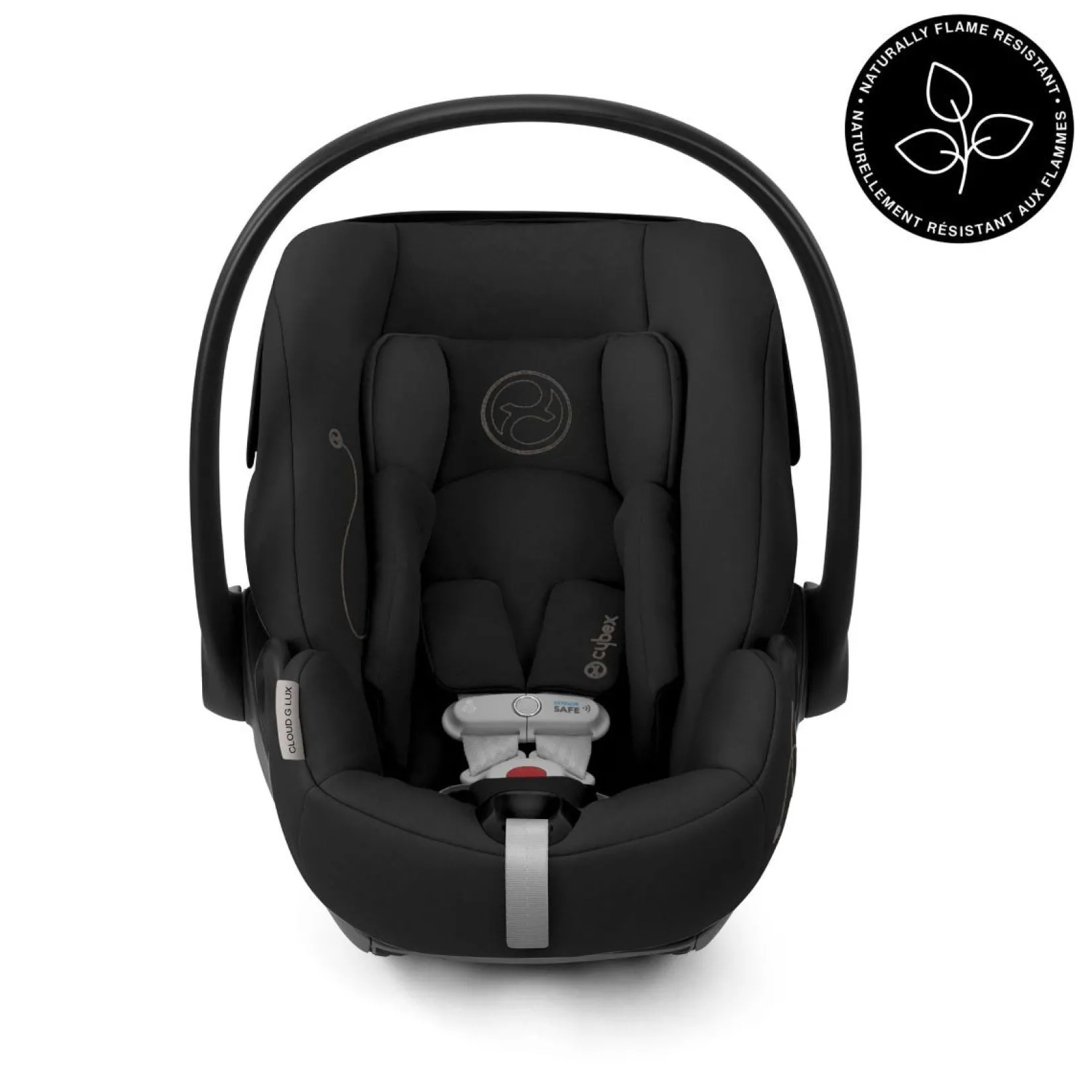 Car Seats & Booster Seats|Car Seats>Cybex Cloud G Lux Comfort Extend Infant Car Seat 4-35lb - Moon Black