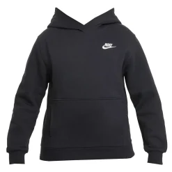 Sportswear|Fleeces And Sweatshirts>Nike Club Fleece Hoodie 8-16 Noir