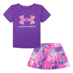 Sportswear|Outfit Sets>Under Armour Club Skort Set 4-6x Mauve
