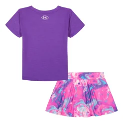 Sportswear|Outfit Sets>Under Armour Club Skort Set 4-6x Mauve