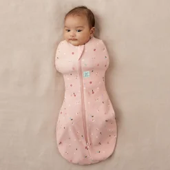 Pajamas|Sleep Bags>ErgoPouch Cocoon Swaddle Sack 0.2 TOG 0-3m - Daisies