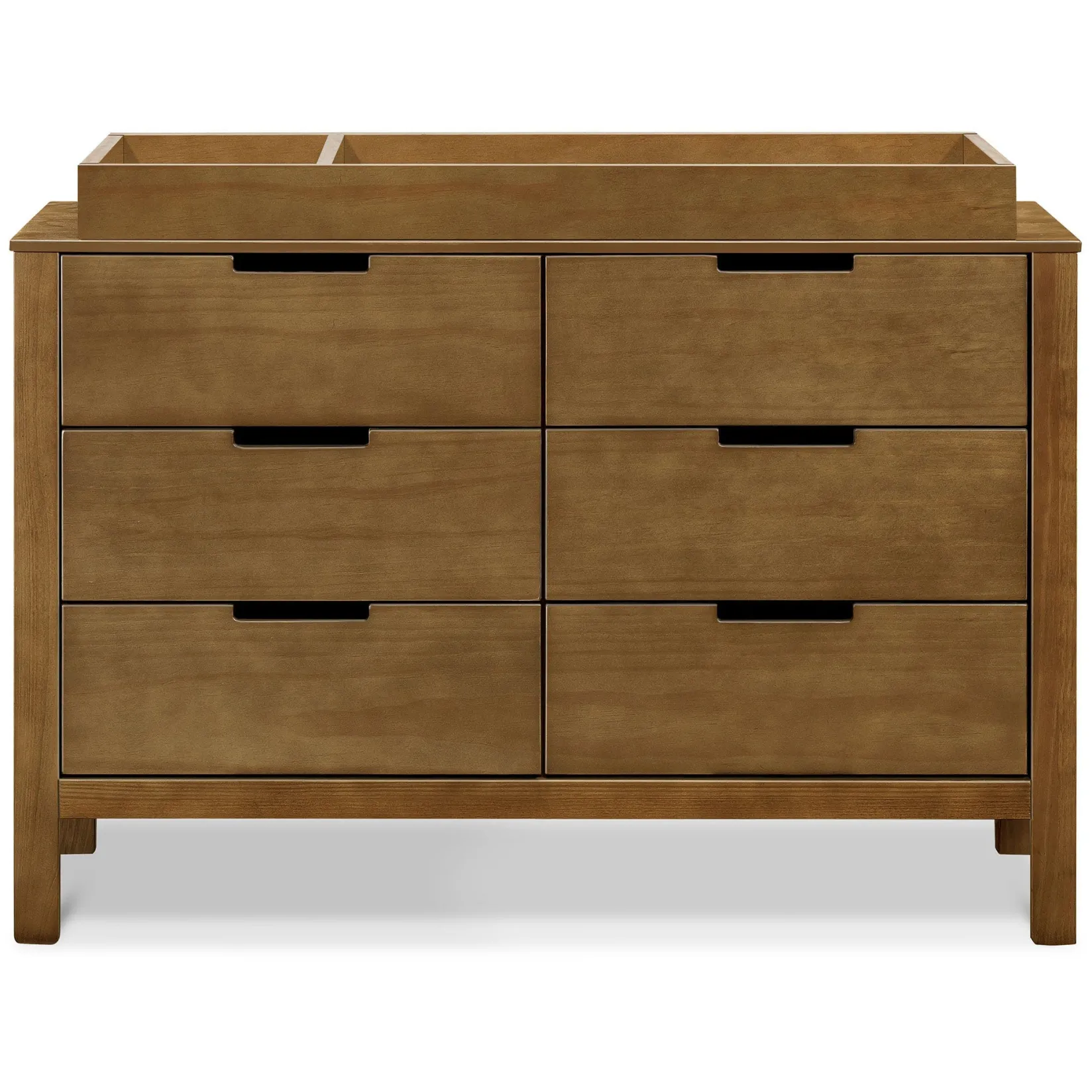 Storage Furniture>DaVinci Colby 6-Drawer Double Dresser - Walnut