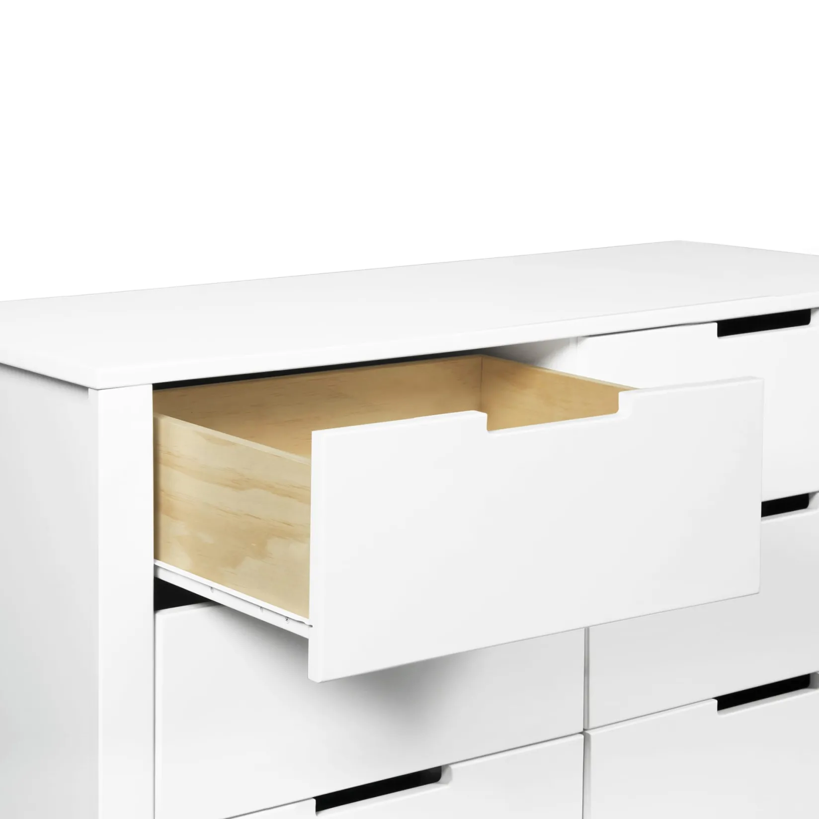 Storage Furniture>DaVinci Colby 6-Drawer Double Dresser - White