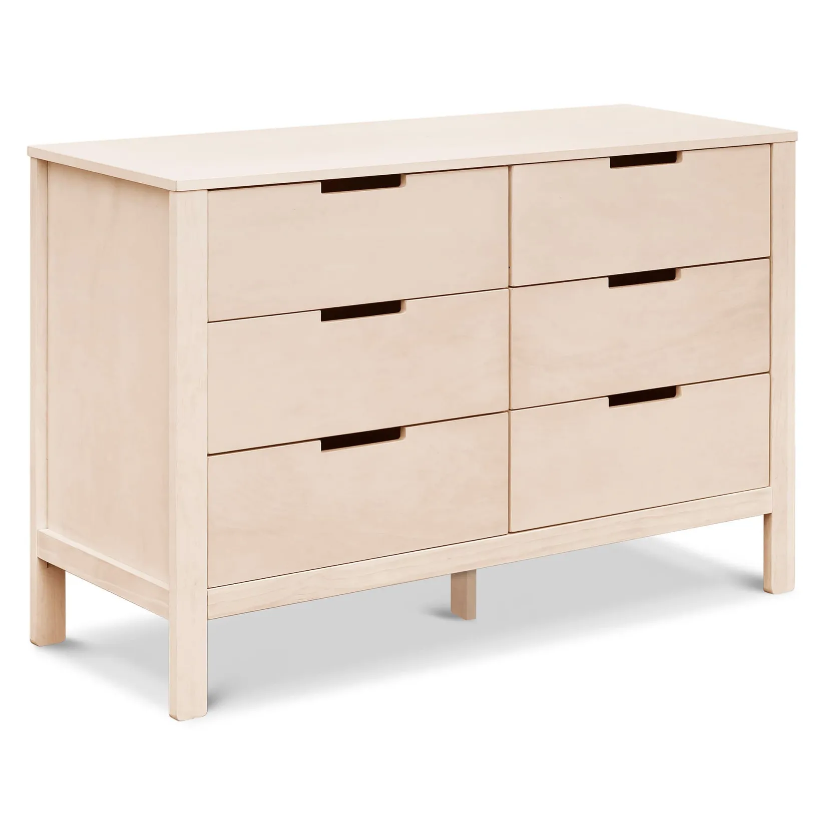 Storage Furniture>DaVinci Colby 6-Drawer Double Dresser - Washed Natural