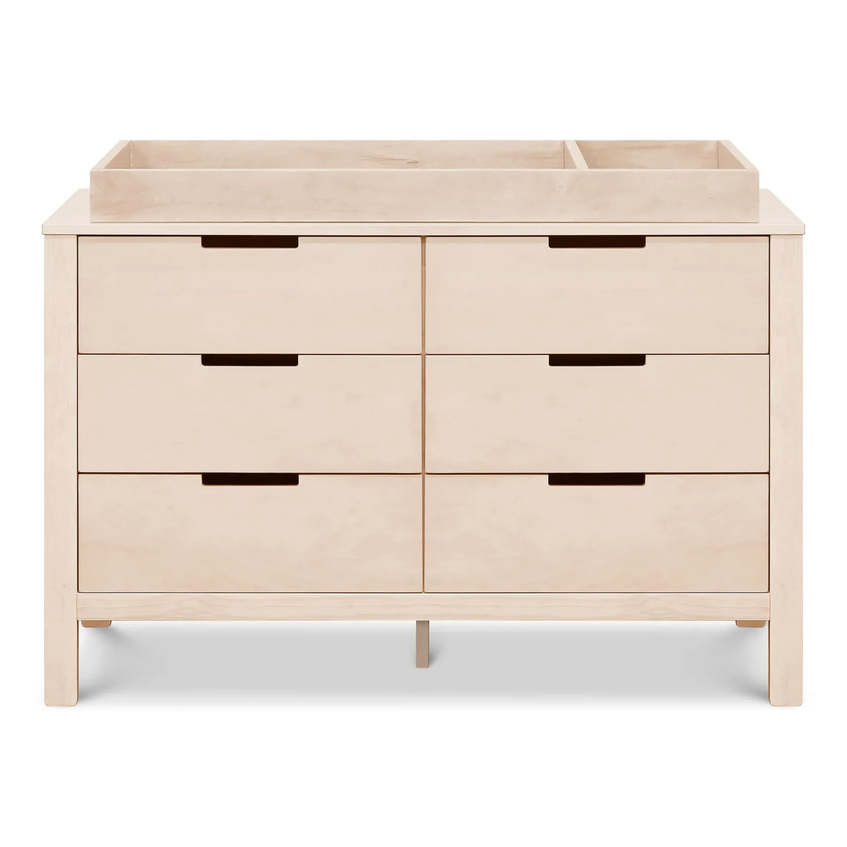 Storage Furniture>DaVinci Colby 6-Drawer Double Dresser - Washed Natural