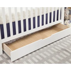 Discount Colby 4-in-1 Convertible Crib with Trundle Drawer - White Cribs & Mattresses|Cribs & Mattresses