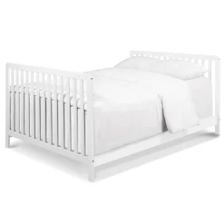 Discount Colby 4-in-1 Convertible Crib with Trundle Drawer - White Cribs & Mattresses|Cribs & Mattresses