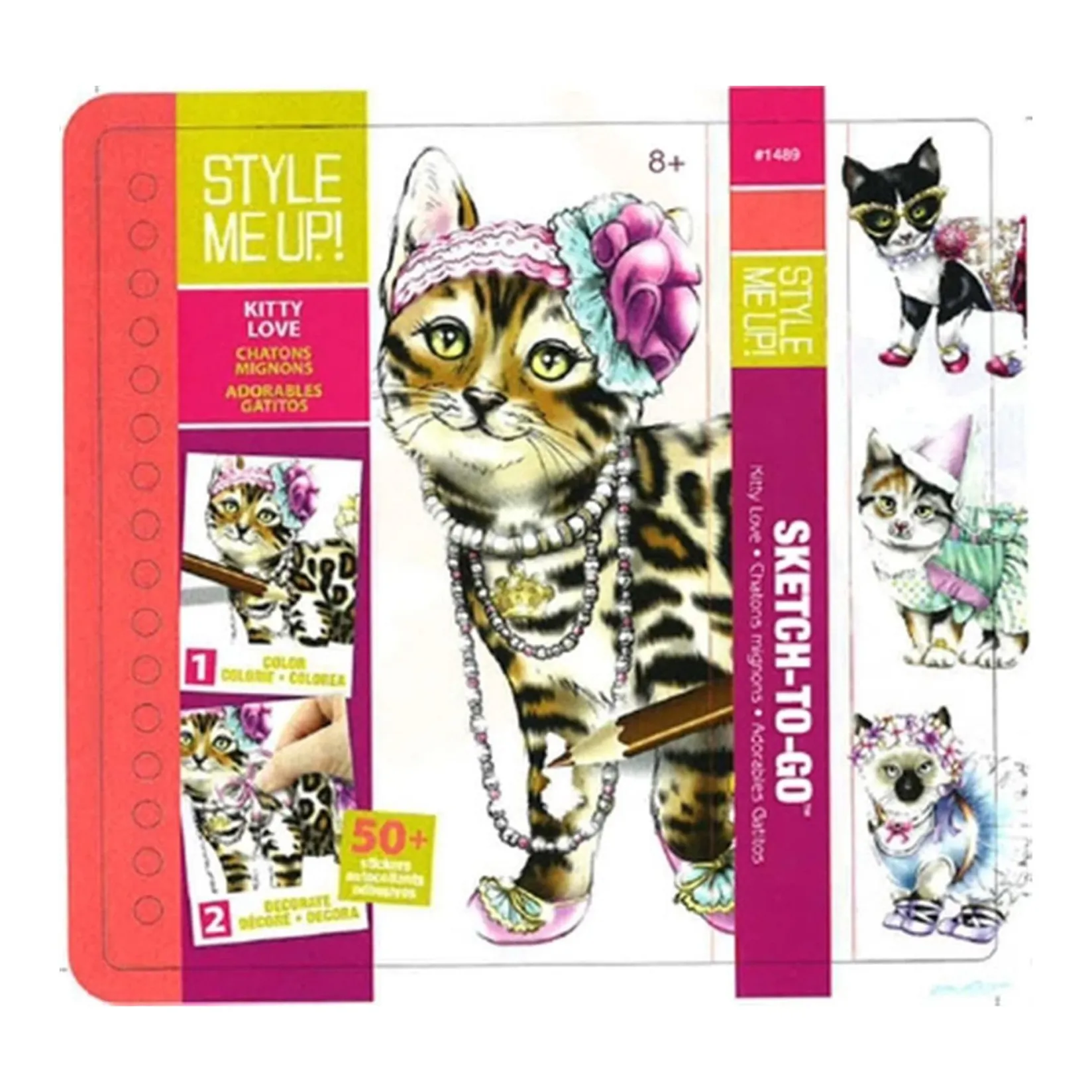 Diy & Activities>Prologue Color & Decorate Kitty Love