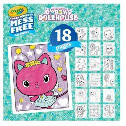 Outlet Color Wonder Mess-Free Colouring Pages & Mini Markers - Gabby's Dollhouse Kids Diy & Activities