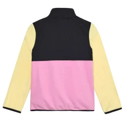 Outerwear|Fleeces And Sweatshirts>Color Kids Colorblock Fleece Jacket 4-8 Pink