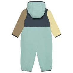 Outerwear|Fleeces And Sweatshirts>Color Kids Colorblock Fleece Suit 9-24m Blue