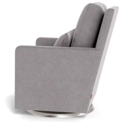 Outlet Como Rocking and Swivel Armchair - Pepper Grey / Steel Gliders & Rocking Chairs|Gliders & Rocking Chairs