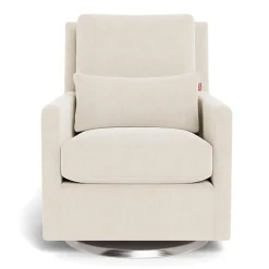 Outlet Como Rocking and Swivel Armchair - Dune / Steel Gliders & Rocking Chairs|Gliders & Rocking Chairs