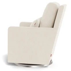 Outlet Como Rocking and Swivel Armchair - Dune / Steel Gliders & Rocking Chairs|Gliders & Rocking Chairs