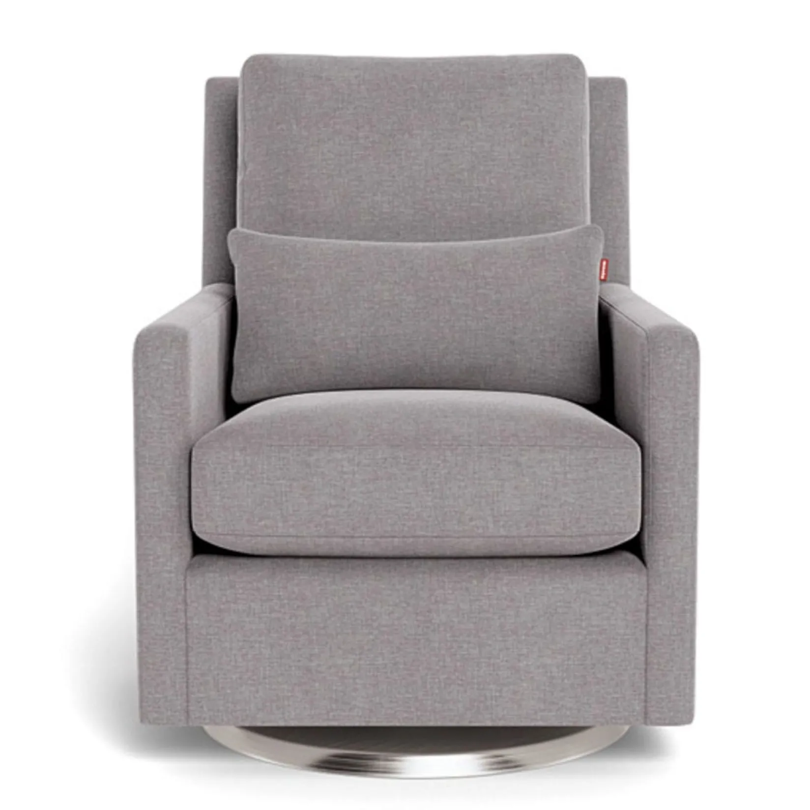 Gliders & Rocking Chairs|Gliders & Rocking Chairs>Monte Como Rocking and Swivel Armchair - Pebble Grey / Steel