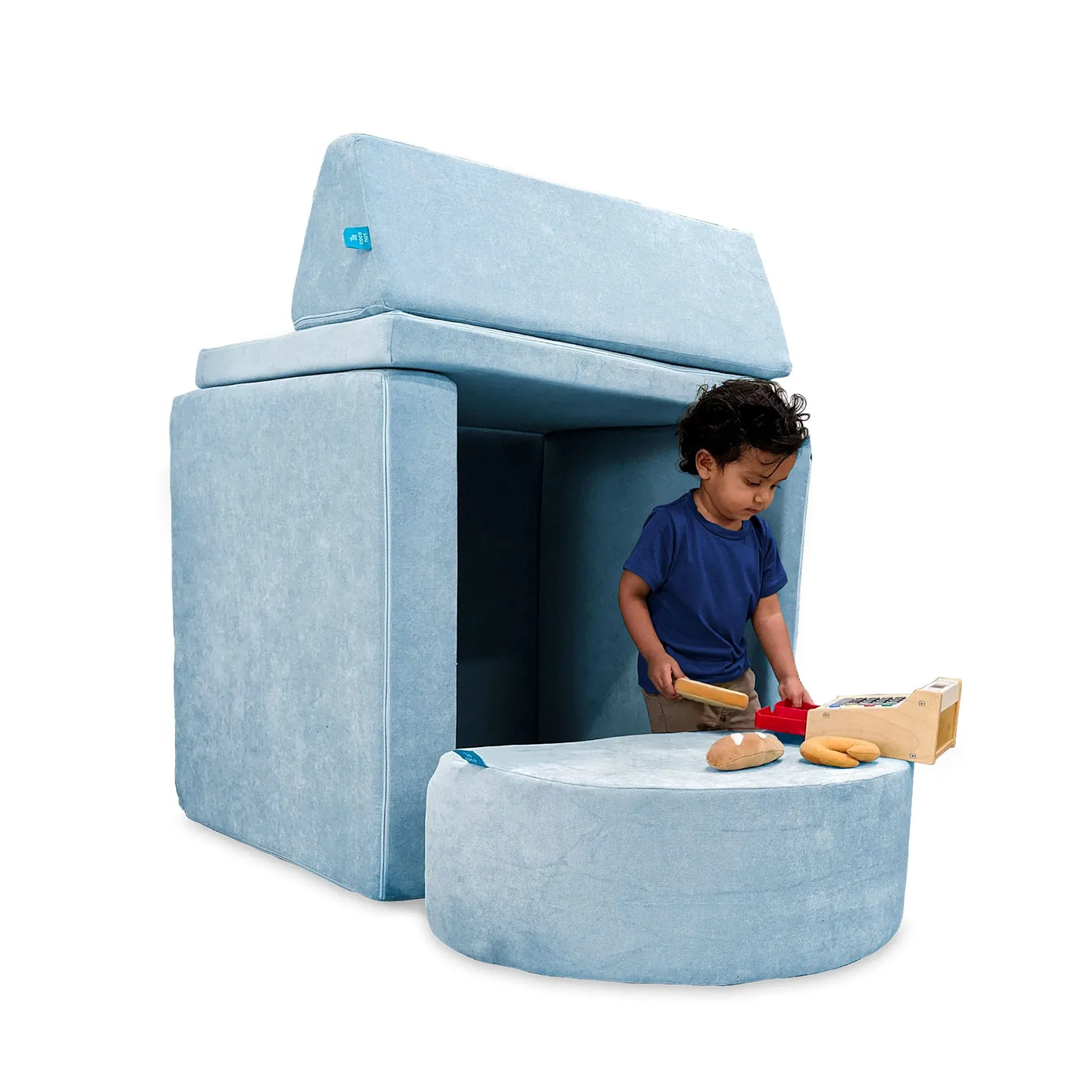 Kid'S Tables & Chairs>Go Coconut Complete Modular Sofa - Polar Plush