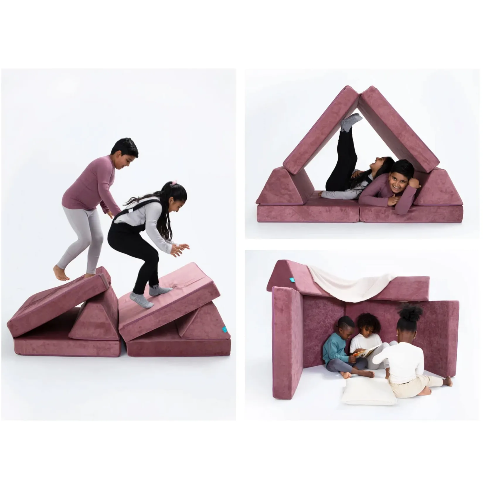 Outlet Complete Modular Sofa - Rose Blush Kid'S Tables & Chairs