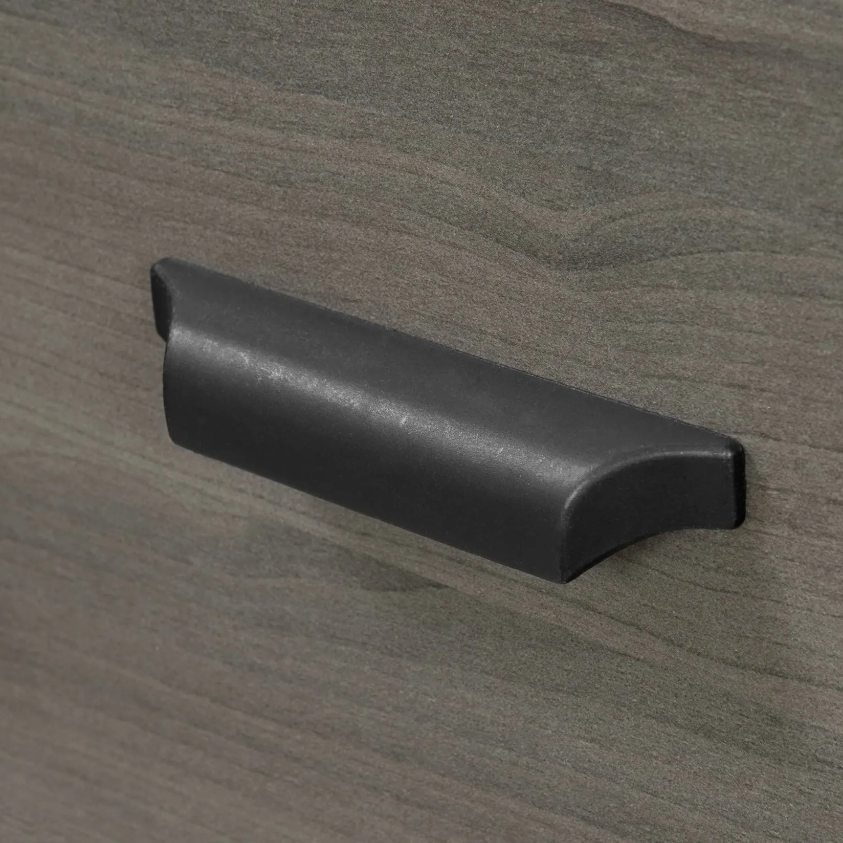 Desk>South Shore Computer Desk with Hutch - Versa Gray Maple