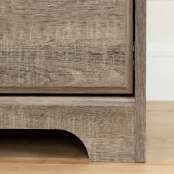 Hot Computer Desk with Hutch - Versa Weathered Oak Desk
