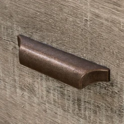 Hot Computer Desk with Hutch - Versa Weathered Oak Desk