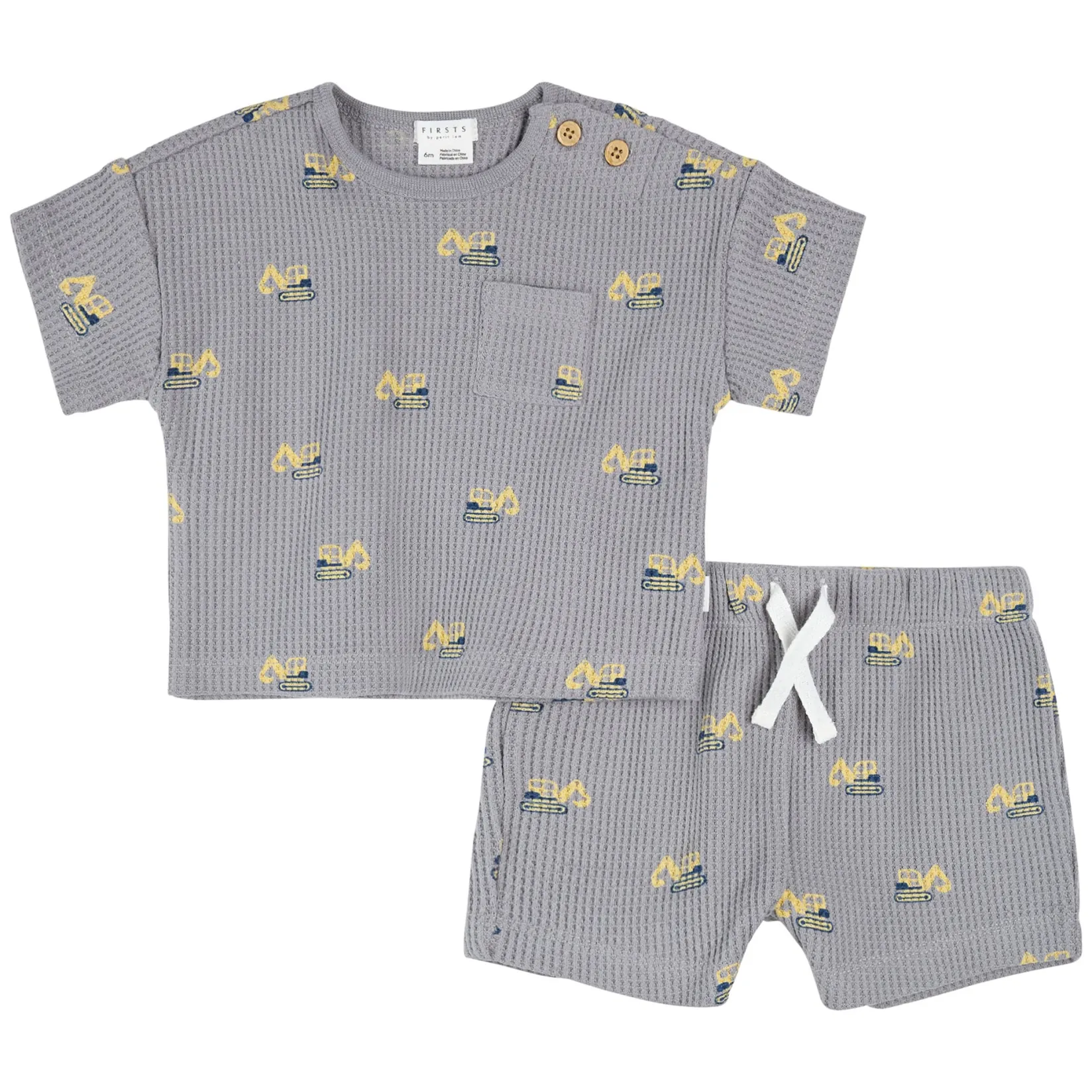 Online Construction 2pc Set 3-24m BOY Outfit Sets