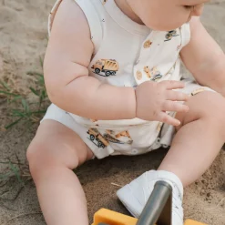 Outlet Construction Romper 3-24m BOY Rompers & Jumpsuits