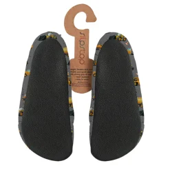 Sandals>Slipstop Construction Slippers Sizes 18-27 Charcoal