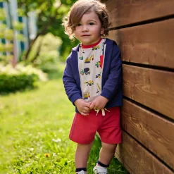 Tops>Hatley Construction T-shirt 6-24m Beige