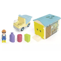 Assembly & Construction>Playmobil Contruction Truck With Garage