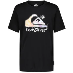 Tops>Quiksilver Core Photoreal T-shirt 8-20 Black