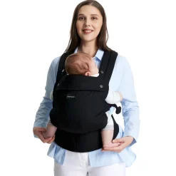 Outlet Coton Baby Carrier 3-24m - Black Outdoors & Travel|Baby Carriers