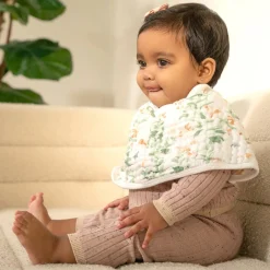Breastfeeding|Muslin Products>Aden + Anais Cotton Muslin Burpy Bib - Butterfly Garden