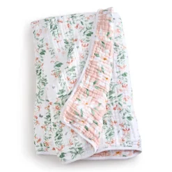 New Cotton Muslin Dream Blanket - Butterfly Garden Kids Throws|Blankets