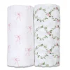 Hot Cotton Muslin Swaddle (2) - Bows Kids Blankets|Blankets