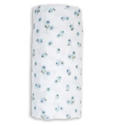 Sale Cotton Muslin Swaddle - Blueberries Kids Blankets|Blankets