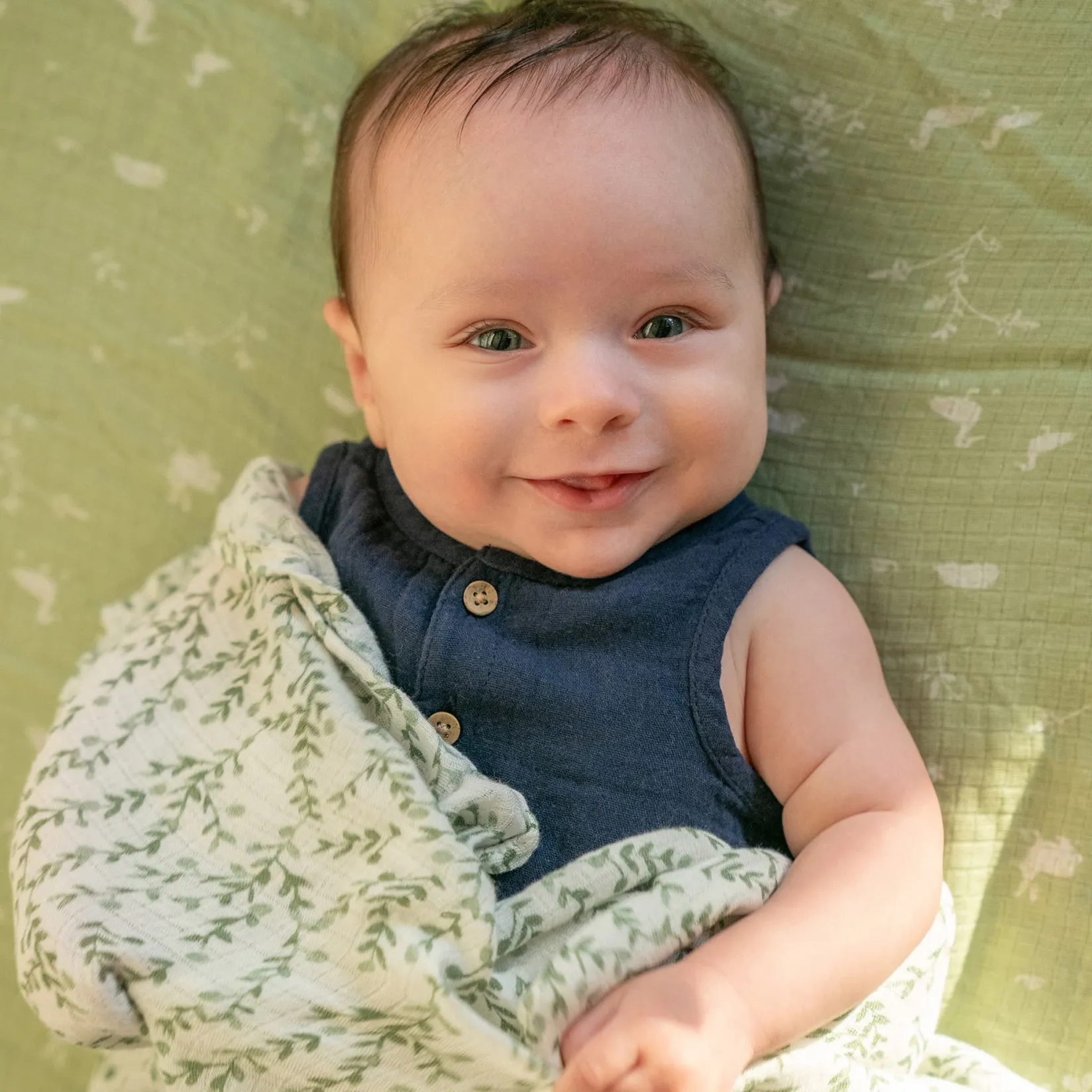 New Cotton Muslin Swaddles(2) - Nature Kids Blankets|Blankets