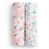 Best Cotton Muslin Swaddles (2) - Butterfly Garden Kids Blankets|Blankets